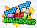 Igra Pop Pop balone  spletu