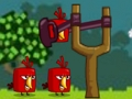 Igra Angry Birds proti prašičem  spletu