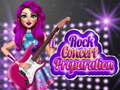 Igra Priprava na rock koncert  spletu