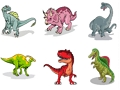 Igra Dino karte  spletu