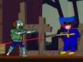 Igra Huggy Wuggy proti zombijem  spletu