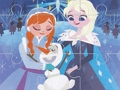 Igra Olafova sestavljanka Frozen Adventure  spletu