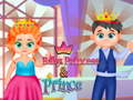 Igra Otroška princesa in princ  spletu