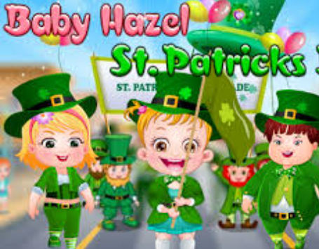 Igra Baby Hazel St. Patrika  spletu