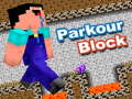 Igra Parkour blok  spletu
