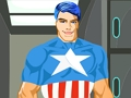 Igra Obleka Captain America  spletu
