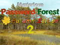 Igra Mysterious Password Forest, jesenska izdaja 2  spletu