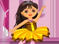 Igra Dora Ballerina DressUp spletu