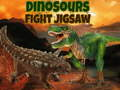 Igra Dinozavri Fight Jigsaw  spletu