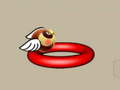 Igra Vrabček flappy spletu