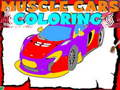 Igra Barvanje Muscle Cars  spletu