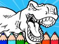 Igra Barvanje dinosaurov za otroke  spletu