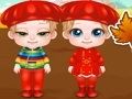 Igra Cute Twins: Jesenska sezona  spletu