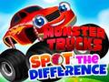 Igra Monster Trucks Odkrij razlike  spletu