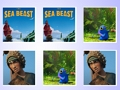 Igra Ujemanje spominske kartice Sea Beast spletu