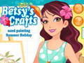 Igra Poletne počitnice Betsy's Crafts Slikanje s peskom  spletu