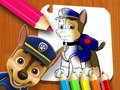 Igra Paw Patrol: Pobarvanka  spletu