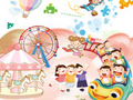 Igra Sestavljanka Happy Children's Day Jigsaw  spletu