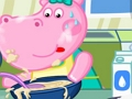 Igra Hippo kuharska šola  spletu