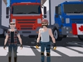 Igra Tovornjak in policija  spletu