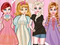 Igra Slog papirnate lutke princese  spletu