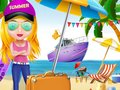 Igra Dekle poletne počitnice na plaži  spletu