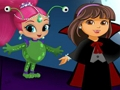 Igra Nick jr. Parada oblačenja za noč čarovnic  spletu