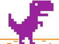 Igra Vijolični Dino Run  spletu