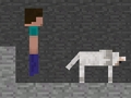 Igra Steve in Wolf  spletu