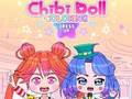 Igra Obleci in pobarvaj punčko Chibi  spletu