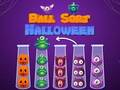 Igra Ball sort Halloween spletu