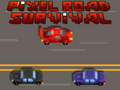 Igra Preživetje Pixel Road spletu