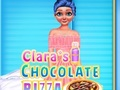 Igra Clarina čokoladna pica  spletu