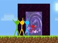Igra Stickman Parkour Skyland spletu