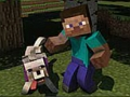 Igra Minicraft: Steve in Wolf Adventure spletu