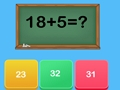 Igra Hitre matematične igre Ugani število  spletu