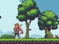 Igra Platformer z rdečim šalom  spletu