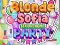 Igra Blondinka Sofia Ostani doma  spletu