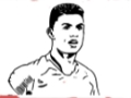Igra Pobarvanka Ronaldo  spletu