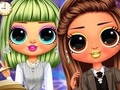 Igra BFFS Dark Academia zimske obleke spletu