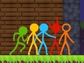 Igra Stickman Parkour 2: Lucky Block spletu