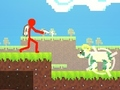 Igra Red Stickman proti Šoli pošasti 2  spletu