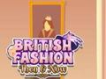 Igra Britanska moda nekoč in danes  spletu