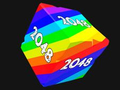 Igra Kocke 2048 3D s številkami  spletu