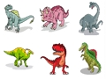 Igra Karte z dinozavri  spletu