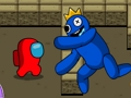 Igra Uganka za preživetje Rainbow Friends spletu