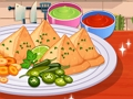 Igra Indijska samosa Roxie's Kitchen  spletu