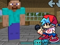 Igra Friday Night Funkin' VS Steve iz Minecrafta  spletu