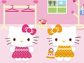 Igra Obleci se Hello Kitty  spletu