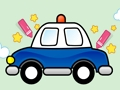 Igra Enostavno barvanje policijskega avtomobila  spletu